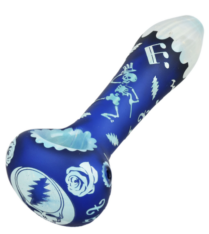 Grateful Dead x Pulsar Ethereal Music Hand Pipe - Blue