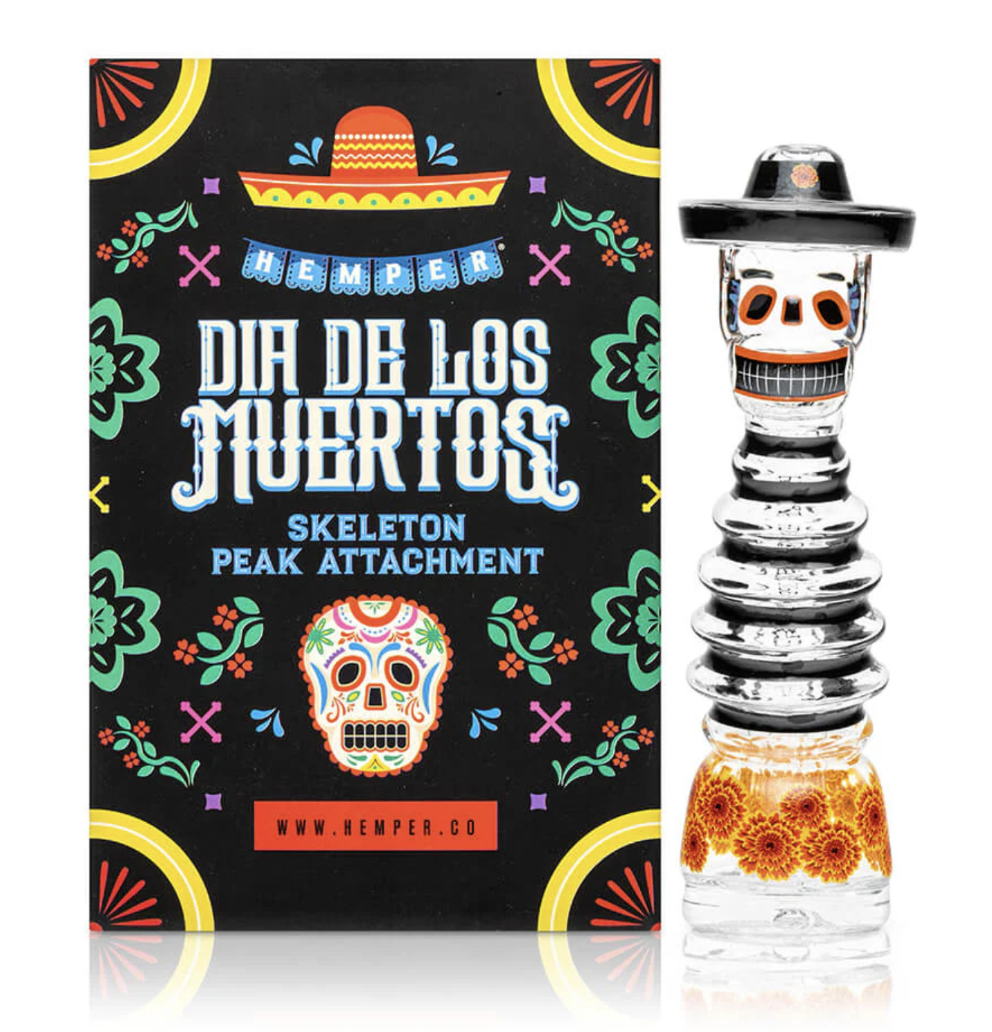 Hemper - Dia De Los Muertos Puffco Peak/Pro Attachment