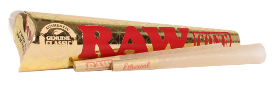 RAW - Pre-Rolled Ethereal King Size Cones