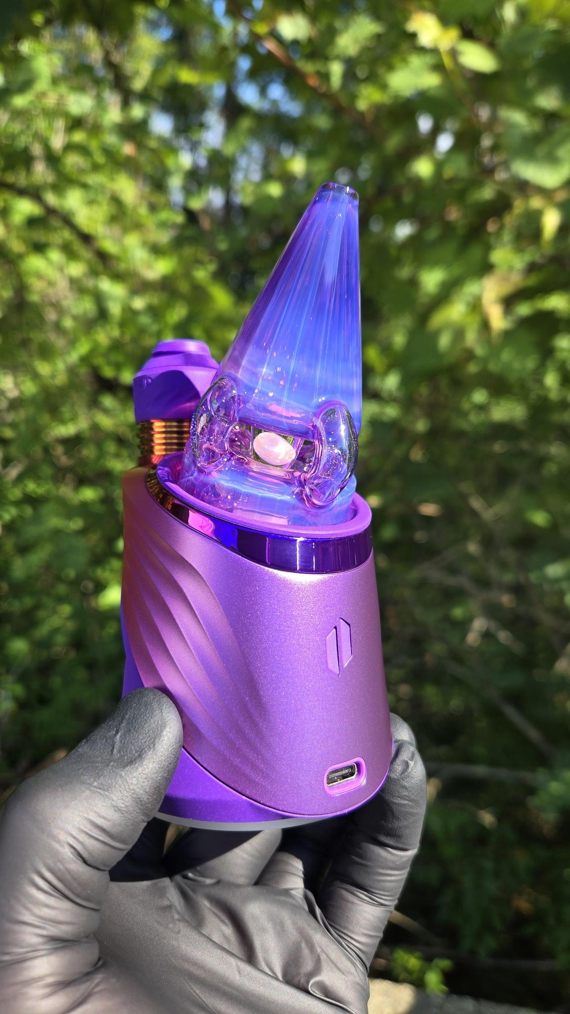 Sleeps - Full Color Faceted With Opal Dry Puffco Peak/Pro Attachment #3
