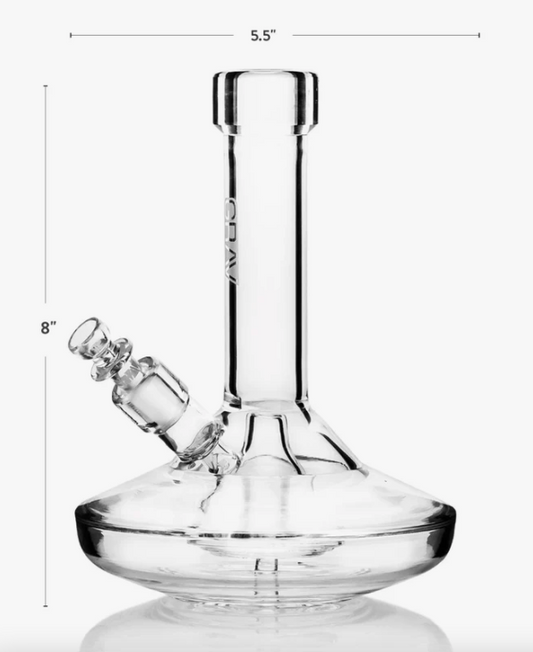 Grav - Small Wide Base Water Pipe