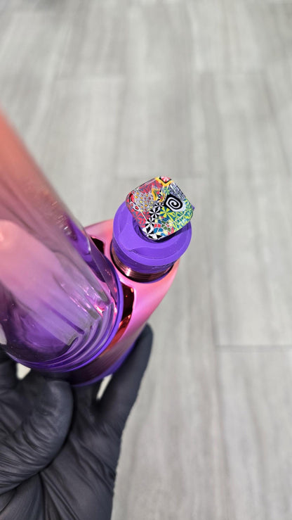 Hefe Glass - Murrine Tile 3DXL Puffco Peak pro Joystick Cap #2