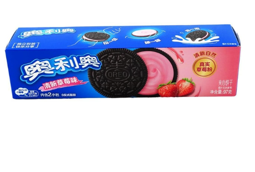 Oreo Cookies Strawberry Flavor (China)