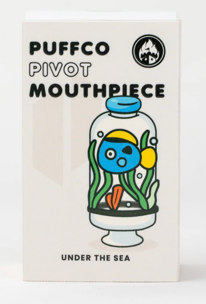 Empire Glassworks Puffco Pivot Glass Mouthpiece - Under the Sea