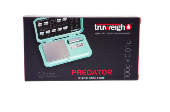 Truweigh Predator Digital Mini Scale 100g x 0.01g