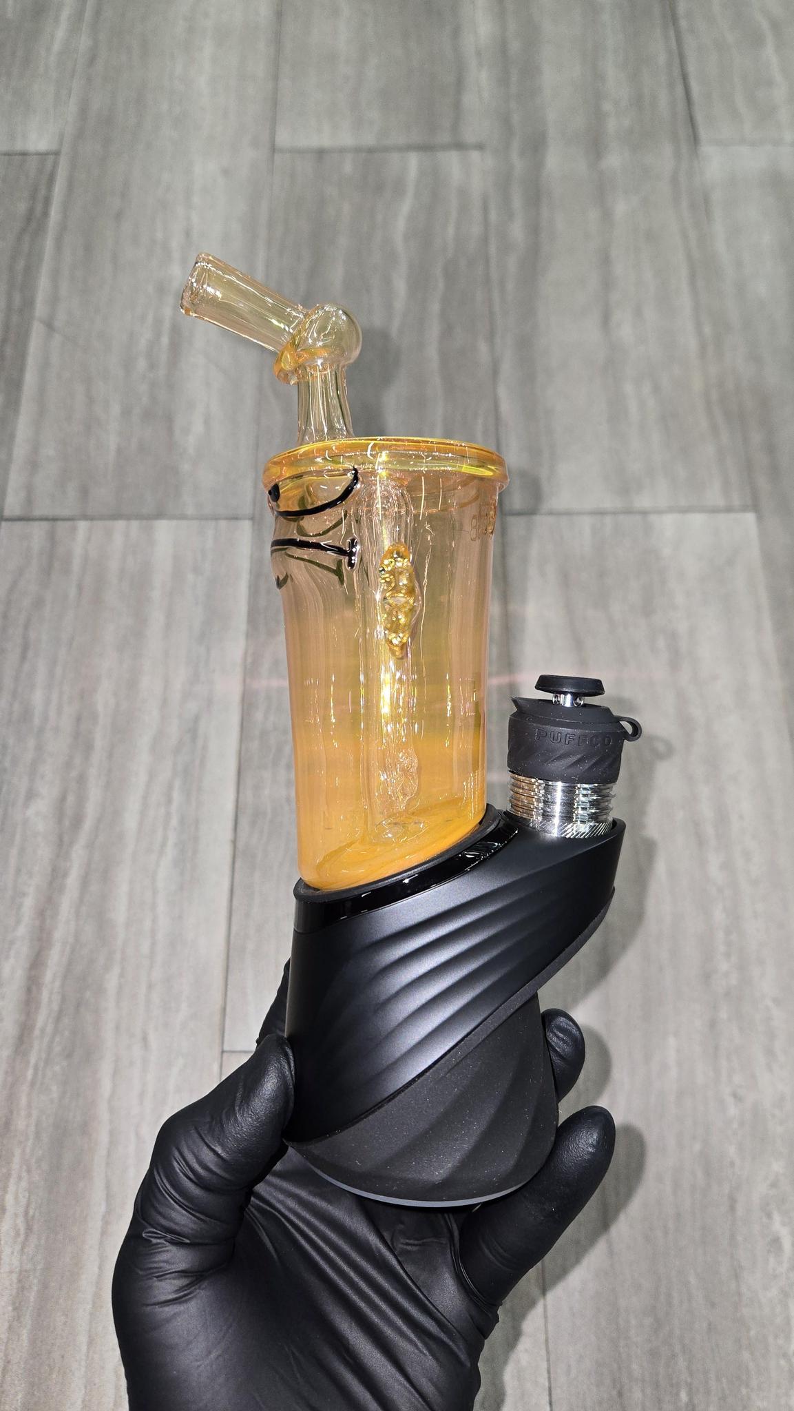 BTGB - Silver Fumed Exp 31 Master Shake Peak/Pro Bubbler Attachment #15