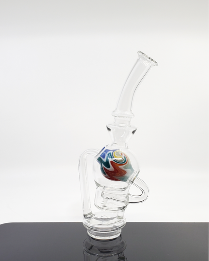 Puffco Inline Ball Glass Attachment - Enhanced Filtration & Style