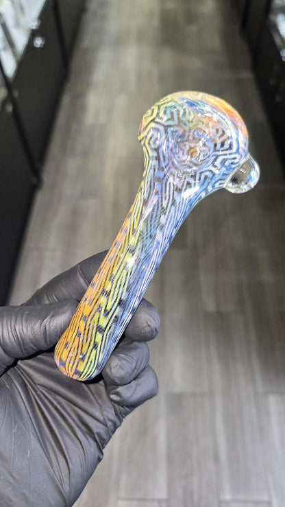 Hefe Glass - Fumed Etch Spoon #3