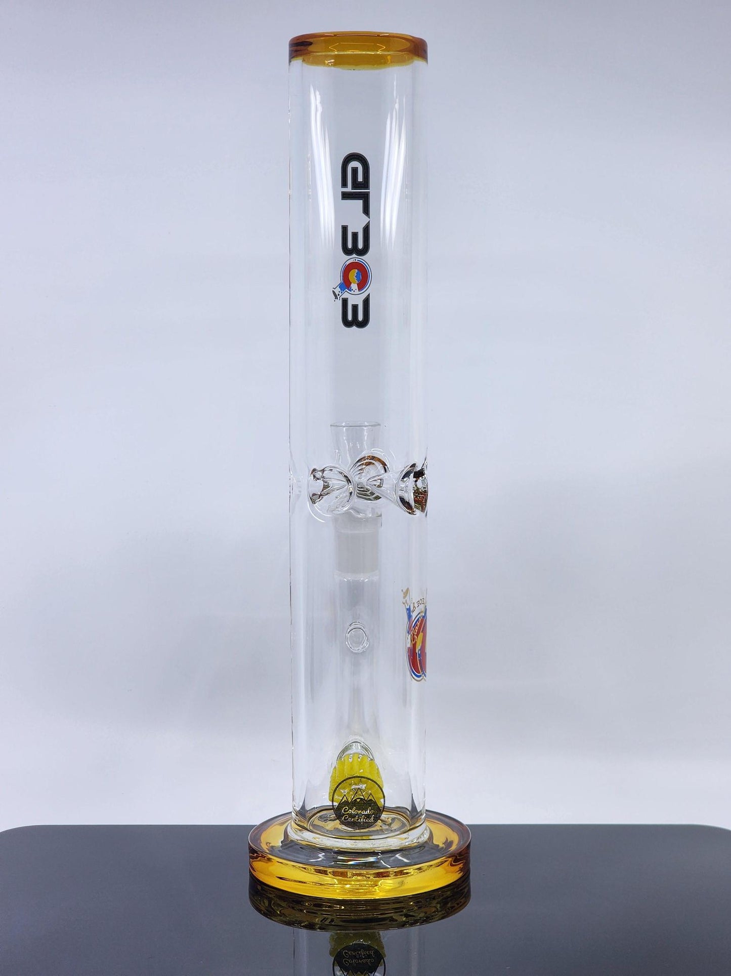 Glass Lab 303 - Lace Dagger Straight Tube