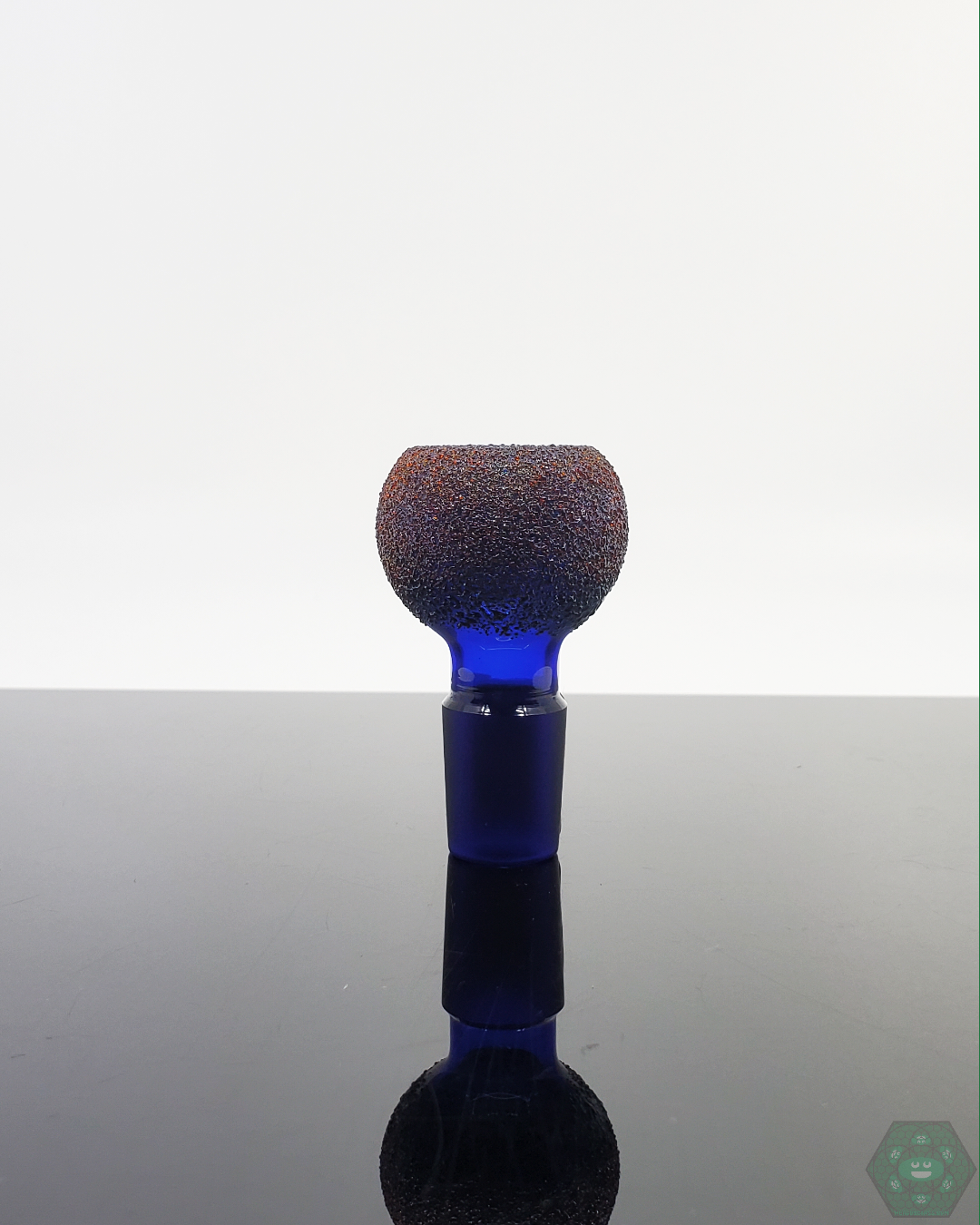 18mm Sugar Matty Glass Slide - Unique Hookah Accessory. Enhance your hookah experience with this stylish and functional glass slide.