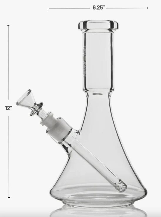 Grav - Large Deco Beaker Water Pipe