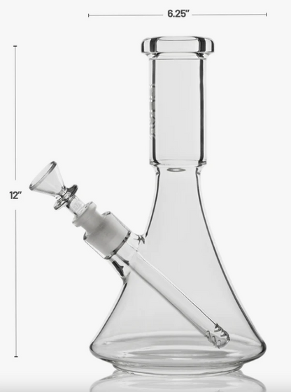 Grav - Large Deco Beaker Water Pipe