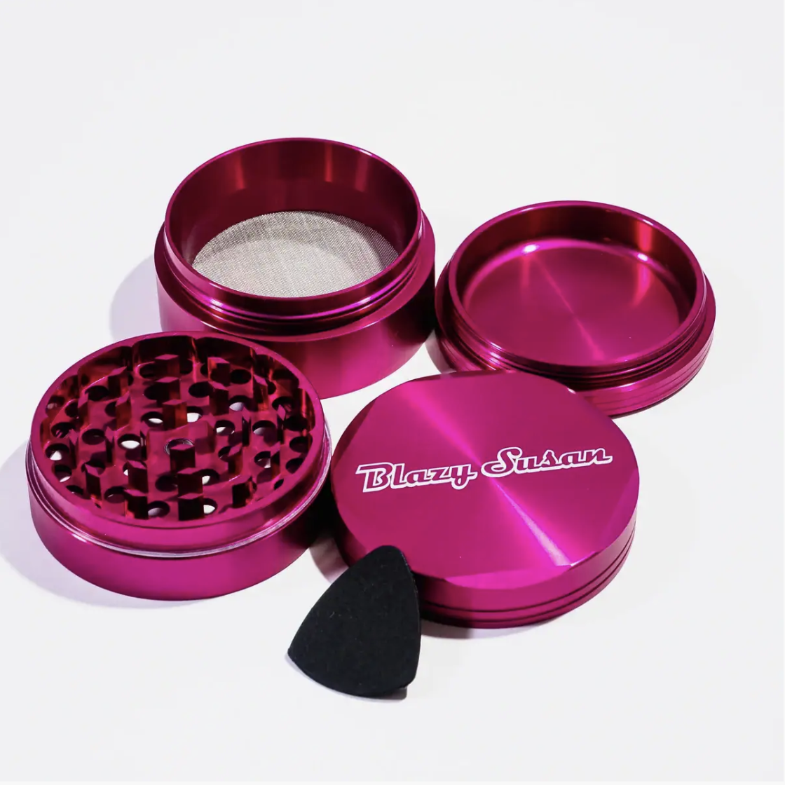Blazy Susan - 2.5" 4 Piece Aluminum Grinder