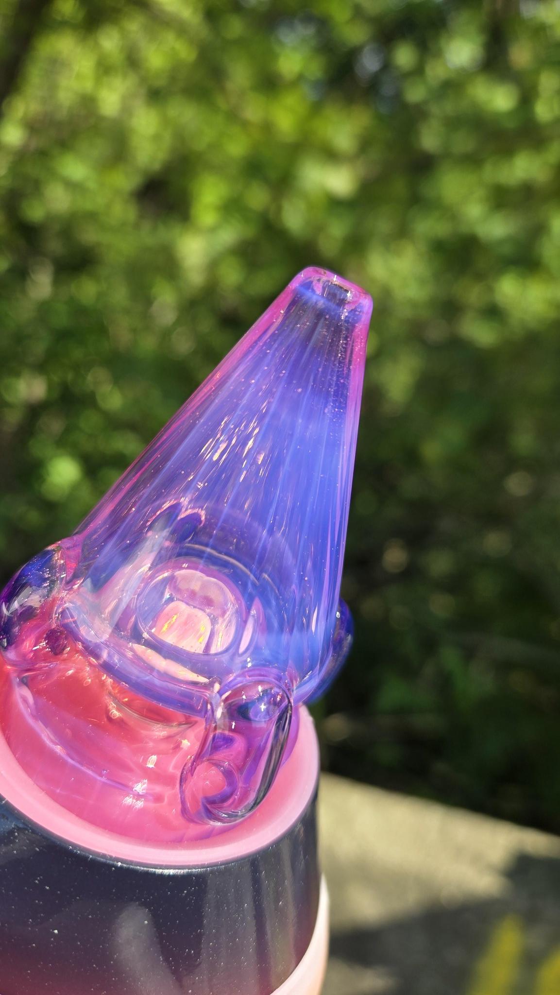 Sleeps - Rosaline Faceted Opal Dry Puffco Peak/Pro Attachment