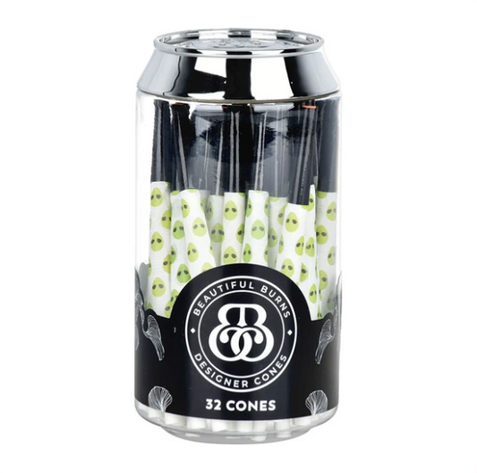 Beautiful Burn Designer Pre-Rolled Cones Alien Heads