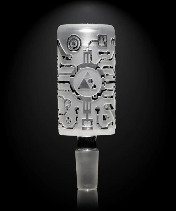 Milkyway Glass - Circuitboard Clear Long Bowl