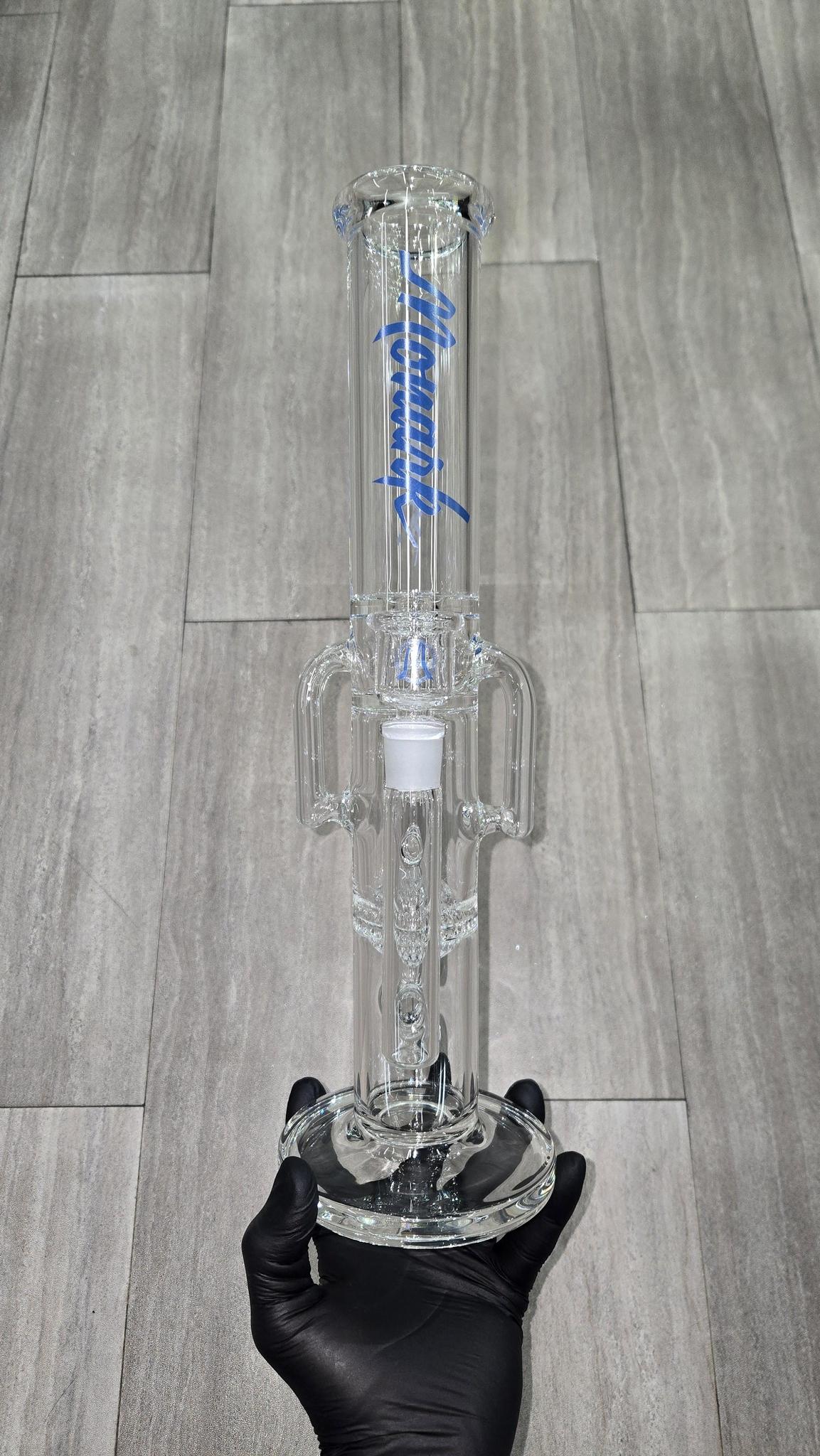 Monark Glass - 15" 50mm Ball Perc Recycler