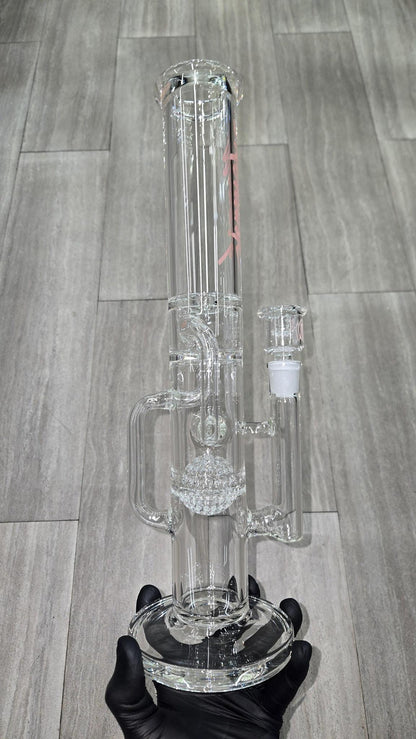Monark Glass - 15" 50mm Ball Perc Recycler