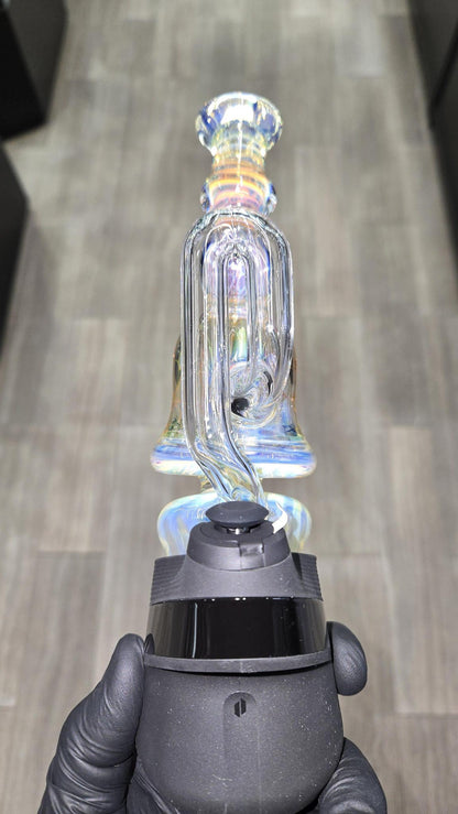 Hondo Glass - Fumed Pineapple Perc Puffco Peak/Pro Wet Attachmet