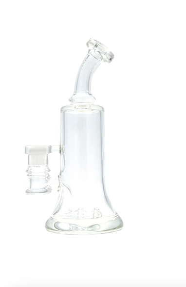 TAG - Bent Neck Gill Seal Double UFO Showerhead w/ Bellow Base