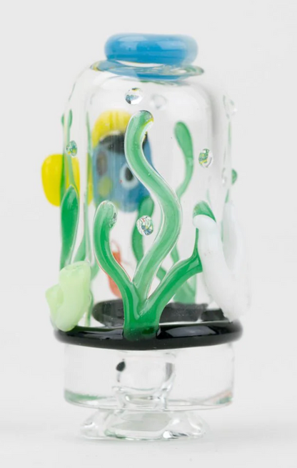Empire Glassworks Puffco Pivot Glass Mouthpiece - Under the Sea