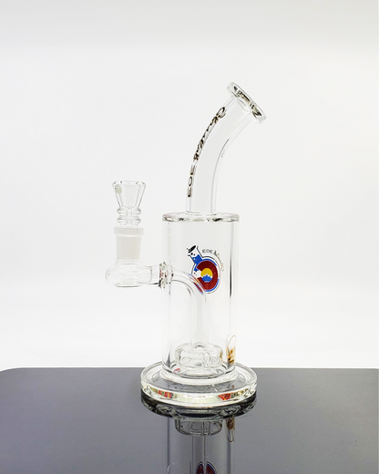 Glass Lab 303 Showerhead Perc Straight Tube | Smooth Filtration | 14mm Joint