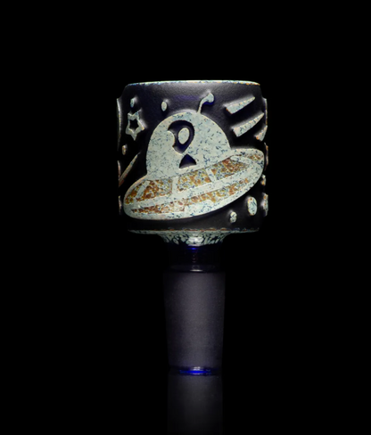 Milkyway Glass - Space Odyssey Frit Bowl