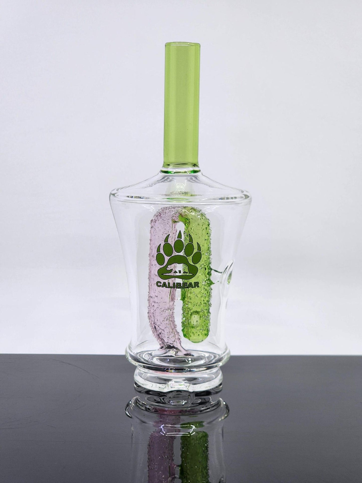 Calibear Glass Puffco Peak OG & Pro Attachment – Enhanced Filtration for Peak and Peak Pro