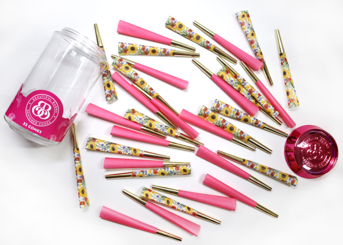 Beautiful Burn Designer Pre-Rolled Cones Picnic Puff