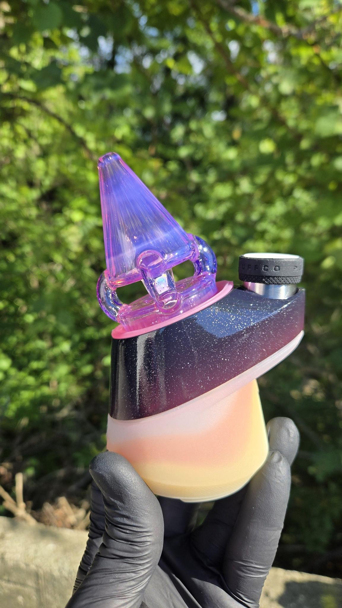 Sleeps - Rosaline Faceted Opal Dry Puffco Peak/Pro Attachment