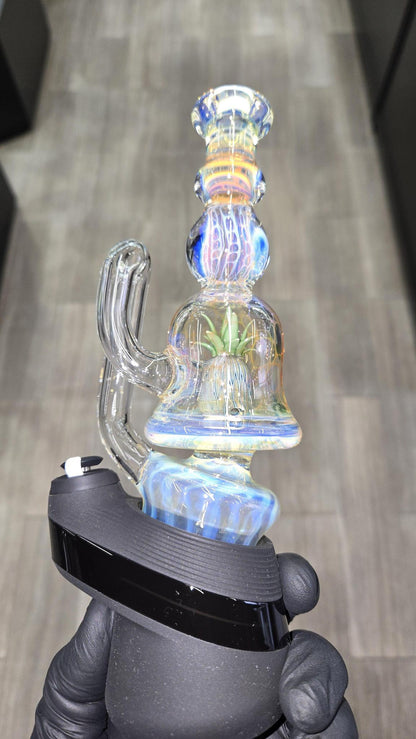 Hondo Glass - Fumed Pineapple Perc Puffco Peak/Pro Wet Attachmet