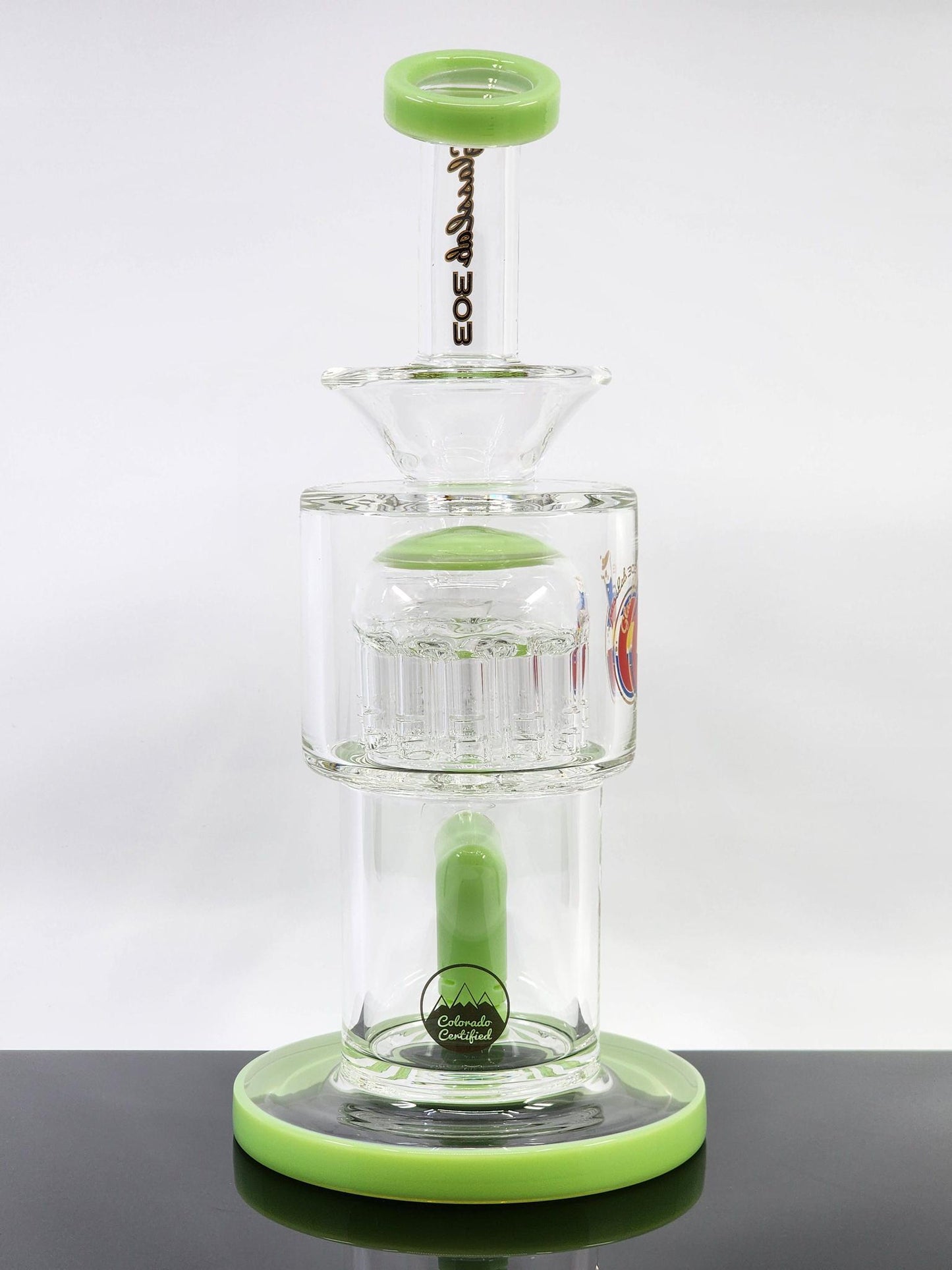 Glass Lab 303 - Fused Stem To 20 Arm Tree