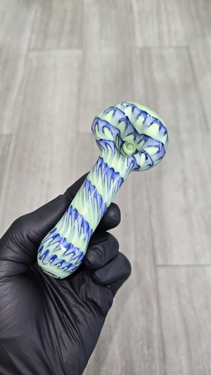 Izlow Glass - Coil Drag Handpipe