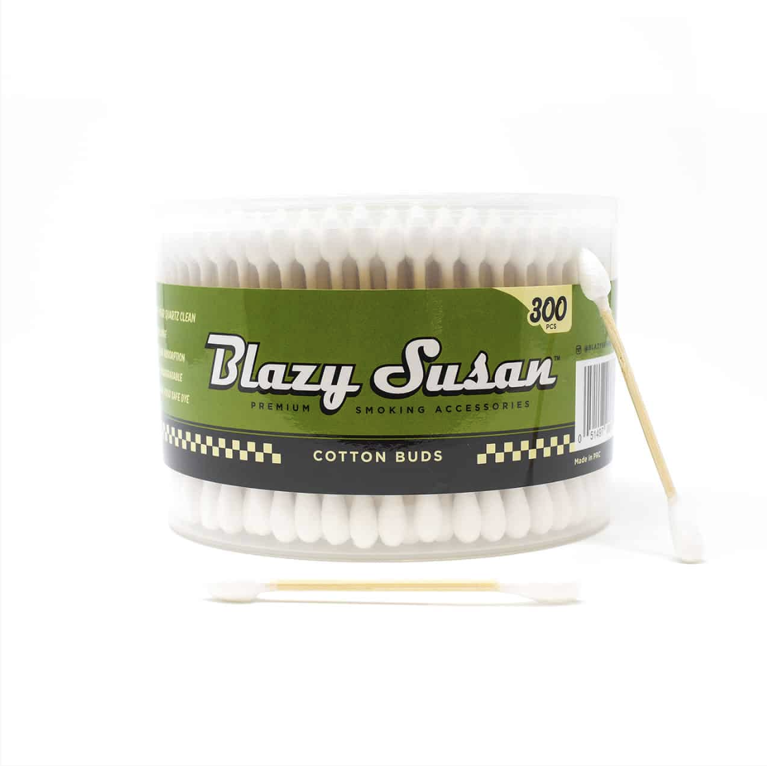 Blazy Susan - White Cotton Buds