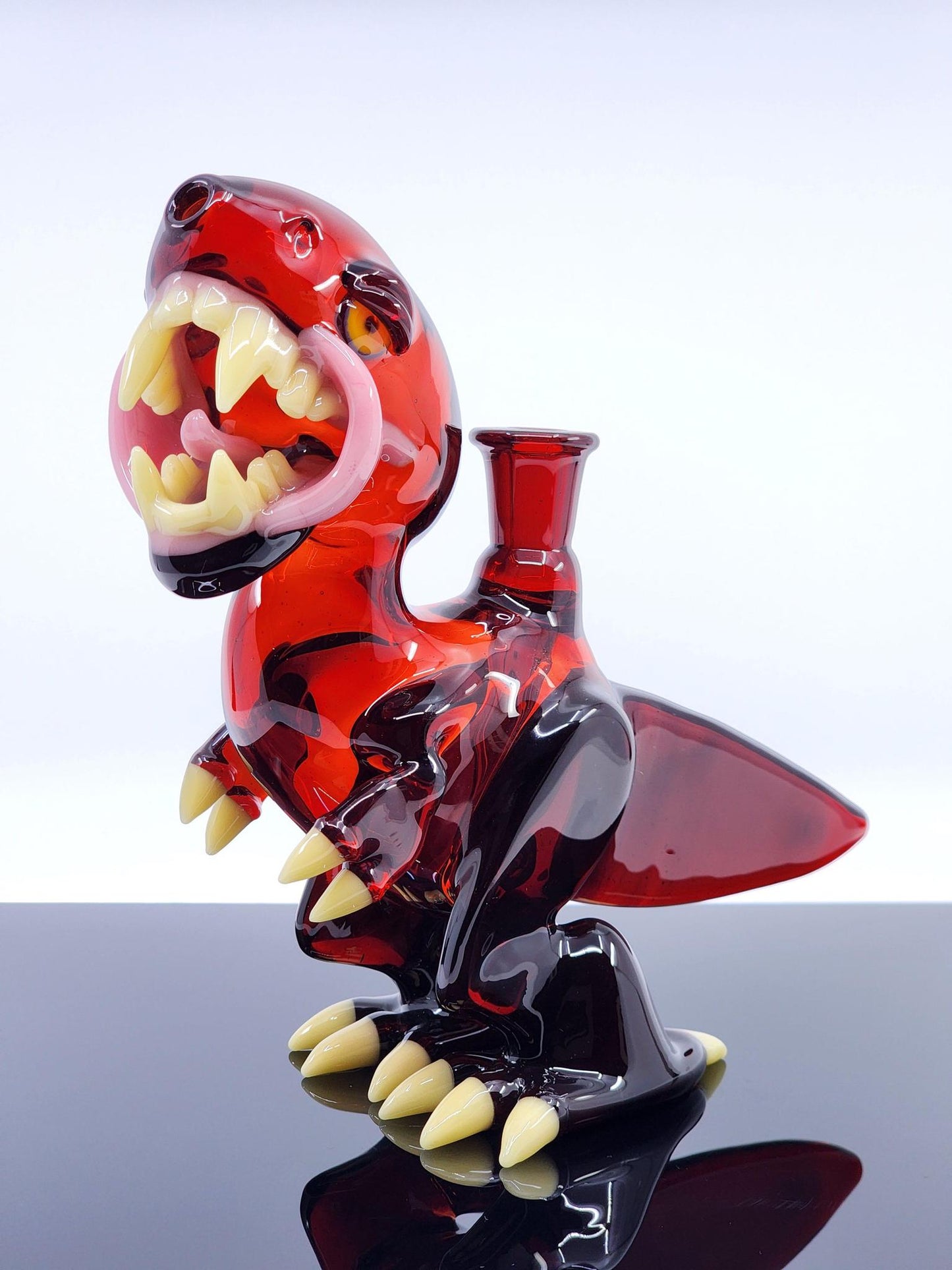 Elbo Glass - Open Mouth Raptor V3 TREX