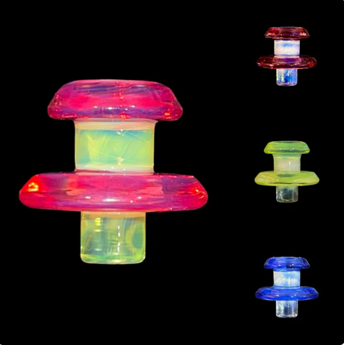 Campfire Quartz - Two Tone UFO Control Tower Cap