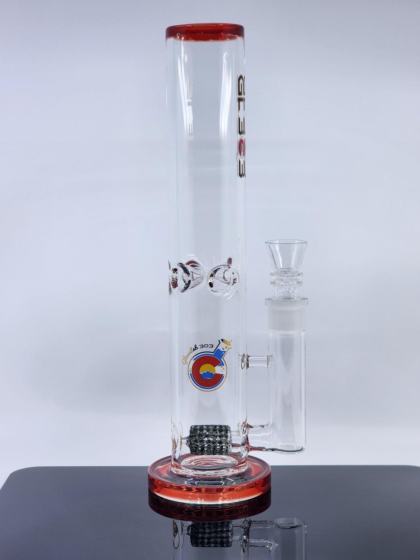 Glass Lab 303 - Lace Dagger Straight Tube