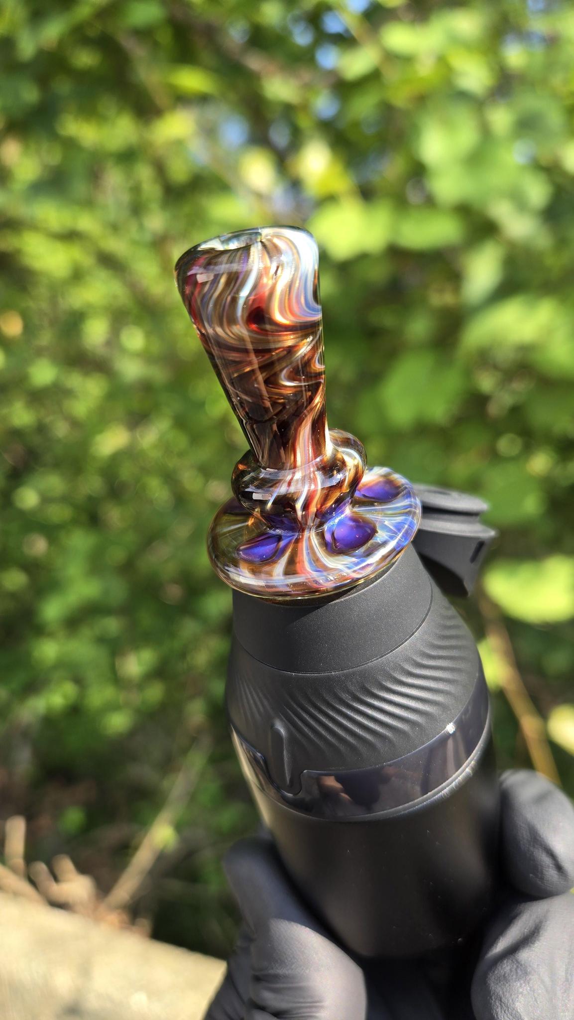 Indo Glass X Geoffmade - Frit Work Dry Proxy Core Mouthpiece #1