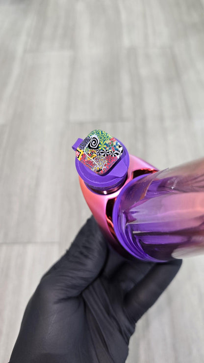 Hefe Glass - Murrine Tile 3DXL Puffco Peak pro Joystick Cap #2