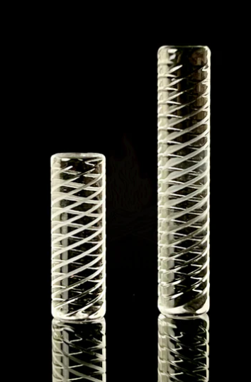 Ruby Pearl Co - Solid Quartz Pillars (Spiral)