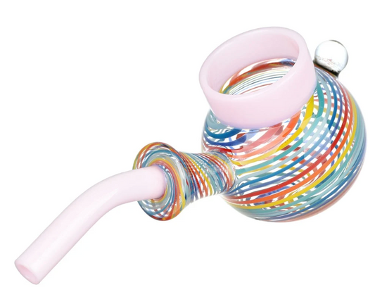 Pulsar Color Swirl Hand Pipe for Puffco Proxy - Rainbow