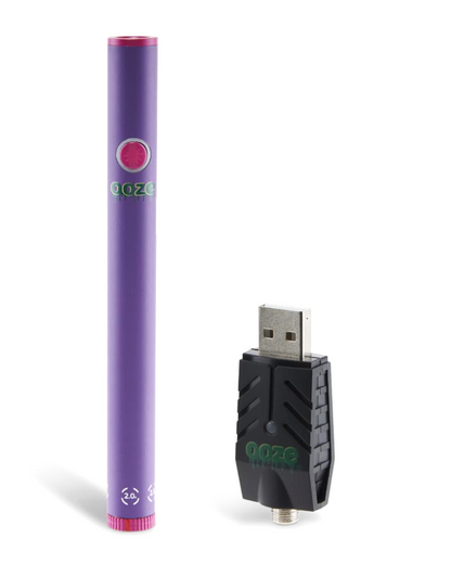 510 Battery for Concentrates: The Ooze Twist 2.0 is compatible with 510-thread cartridges filled with various concentrates.