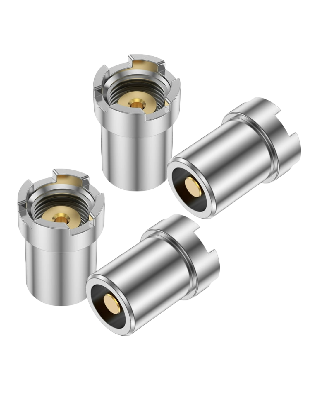  510 Thread Adapters designed for high compatibility, allowing seamless connection between various vape devices with durable and versatile functionality.