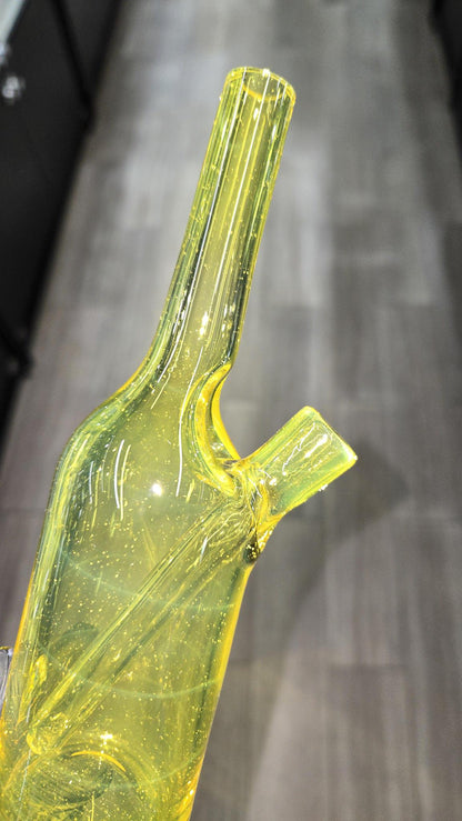 The Glass Mechanic - Terps Encased Opal Sake Bottle