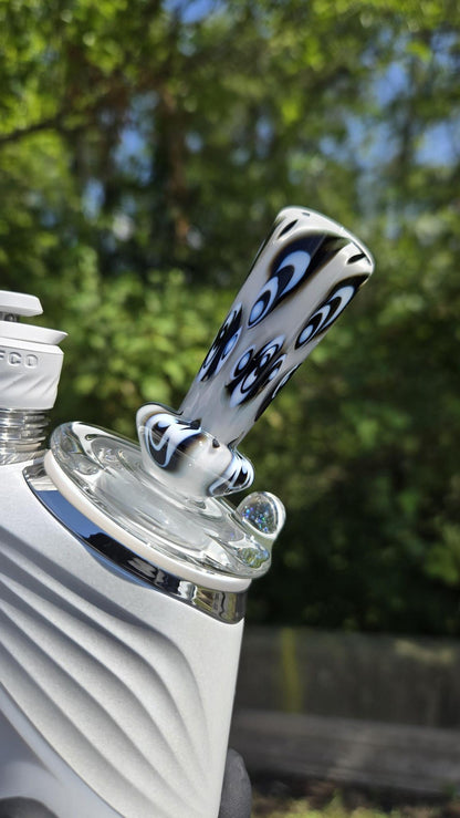 Indo Glass X Geoffmade - Clear Bottom Frit Work Dry Peak/Pro Attachment #1