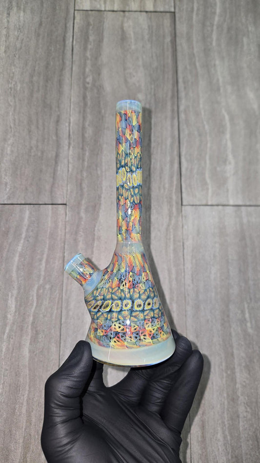Jeff Heath - Full Murrine Beaker