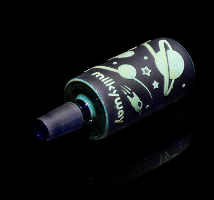 Milkyway Glass - Extraction Frit Long Bowl