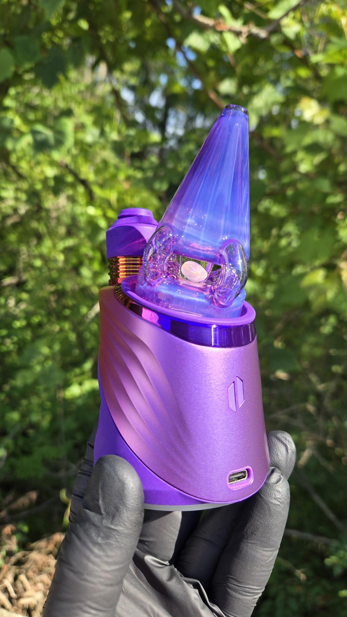 Sleeps - Full Color Faceted With Opal Dry Puffco Peak/Pro Attachment #3