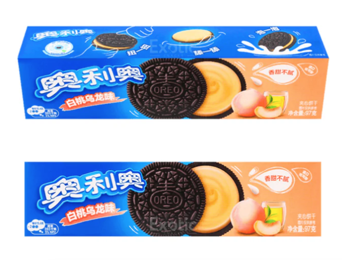 Oreo Cookies White Peach Oolong Tea Flavor (China)