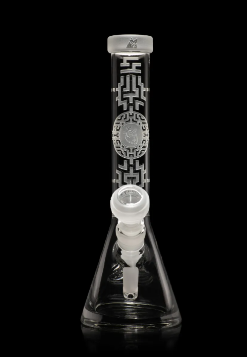 Milkyway Glass - Bio-Encryption 10.5″ Beaker Bong
